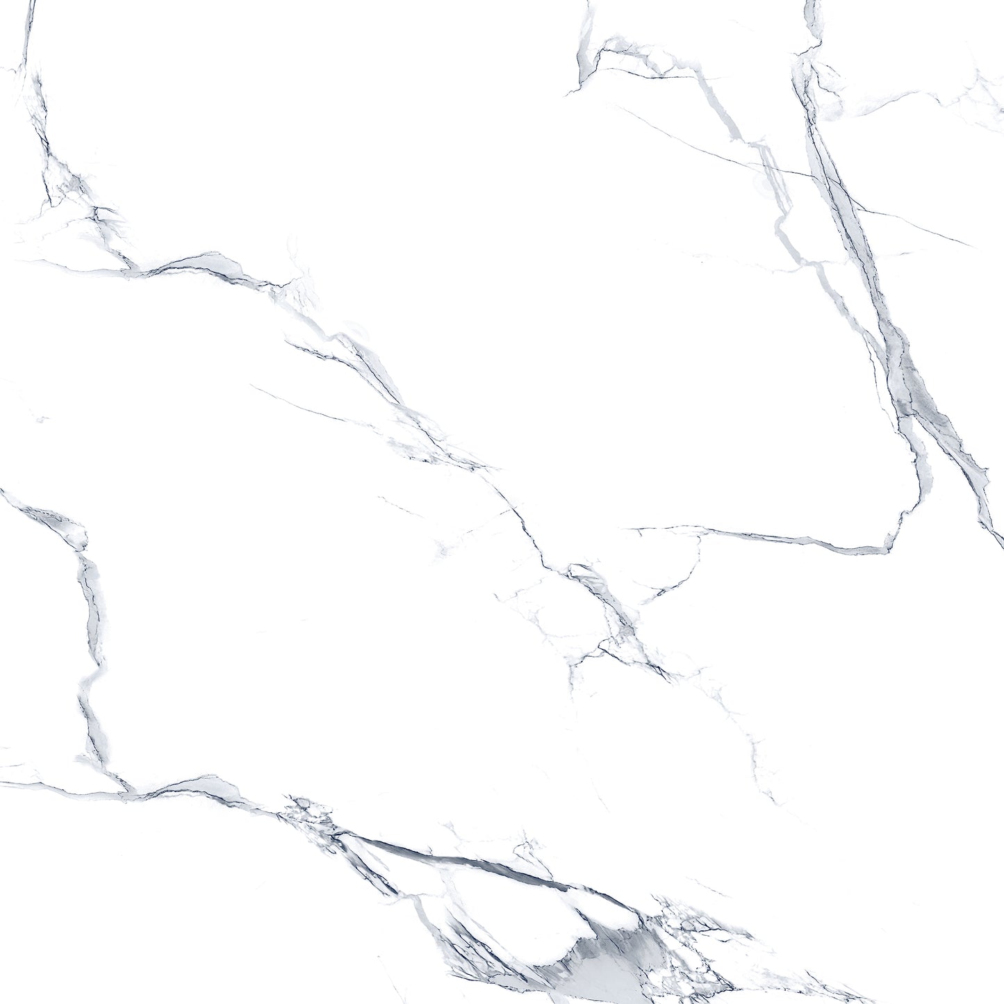 Sleek Marble Blue Vein Porcelain Bathroom Tiles - Himalaya Blue