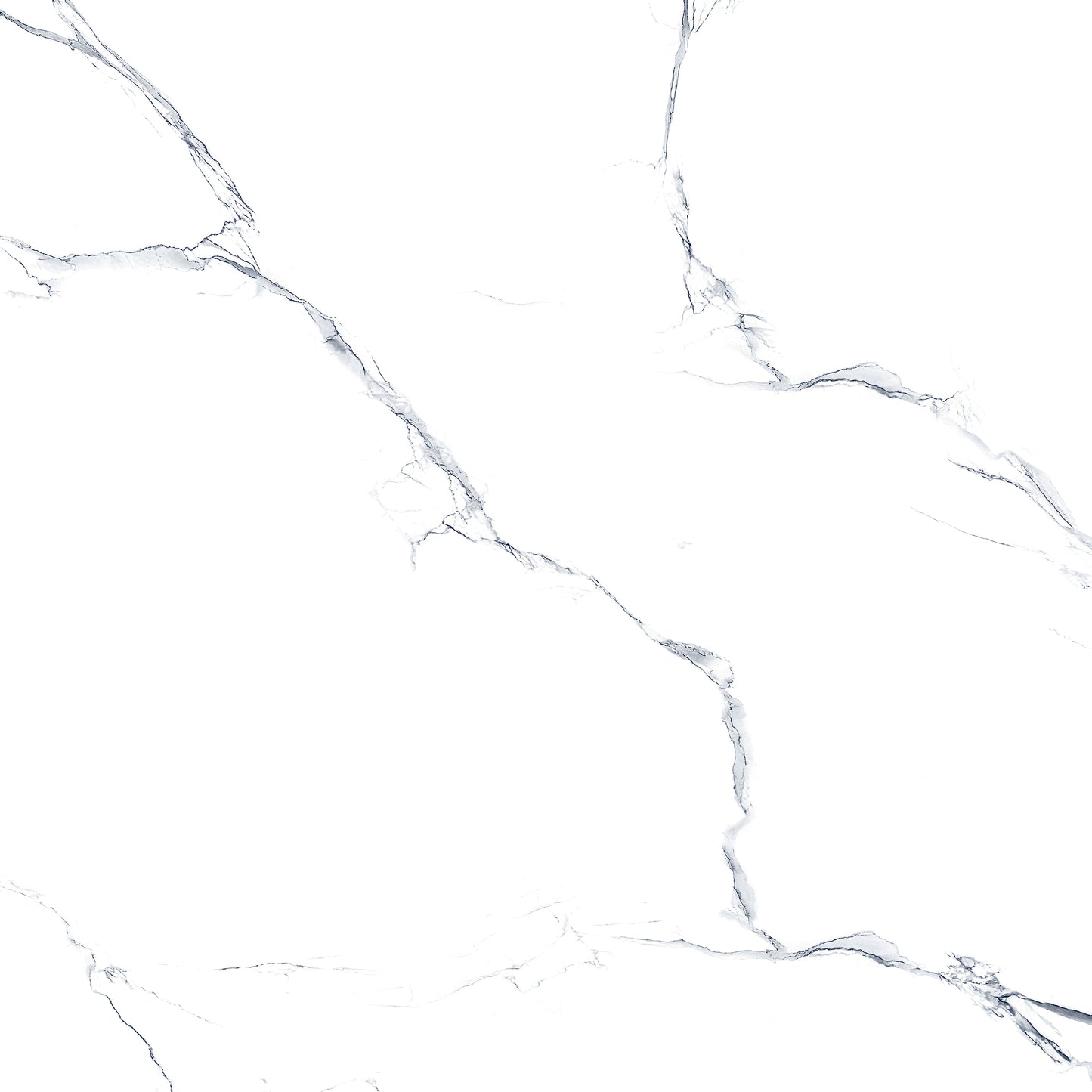 Sleek Marble Blue Vein Porcelain Bathroom Tiles - Himalaya Blue