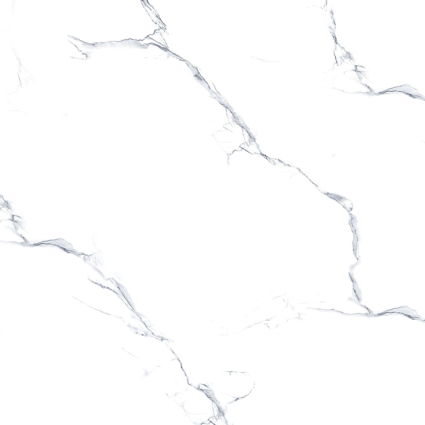 Sleek Marble Blue Vein Porcelain Bathroom Tiles - Himalaya Blue