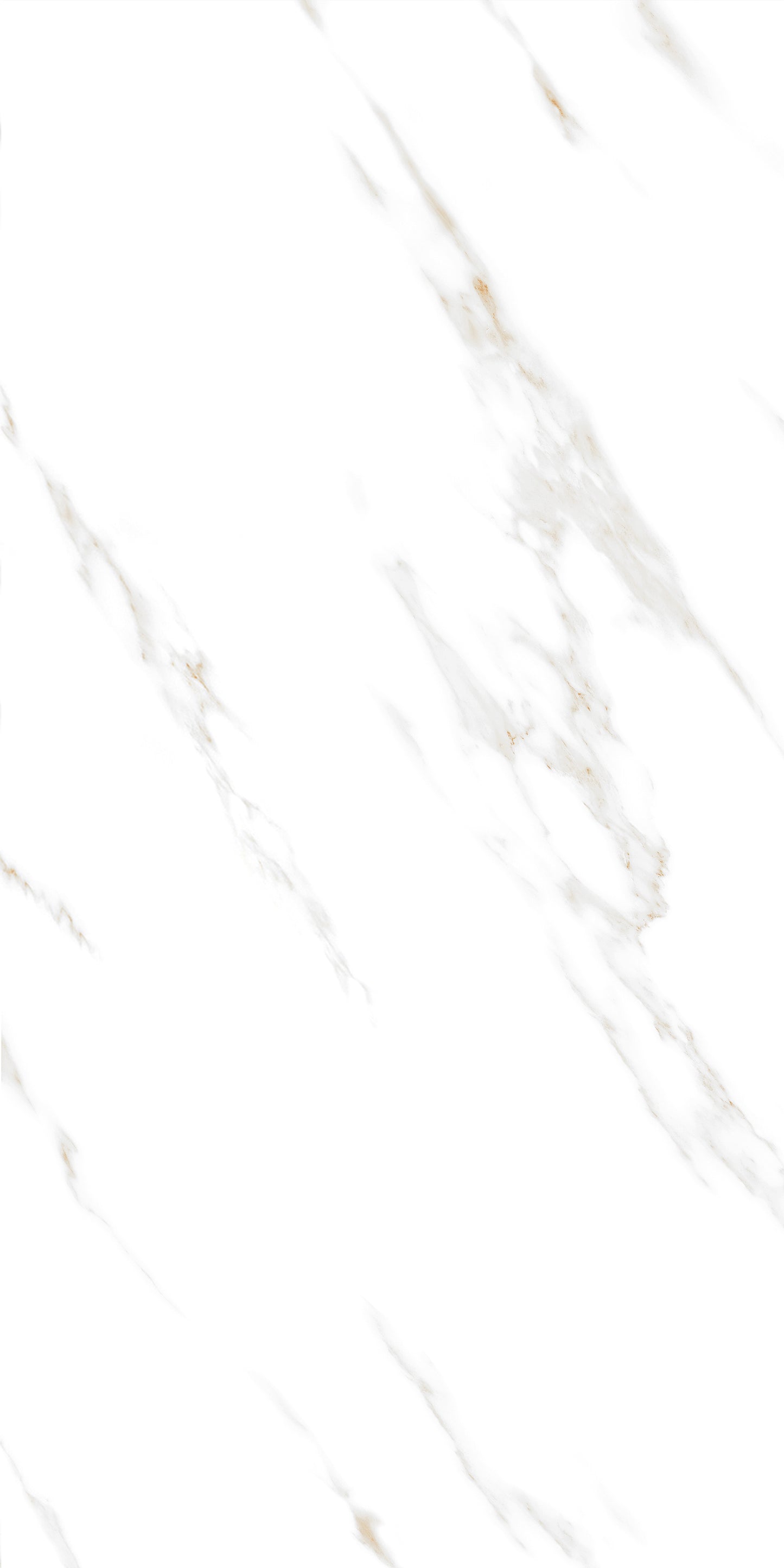 Luxurious Calacatta Marble Porcelain Tiles - Bright and Airy Bathroom Design