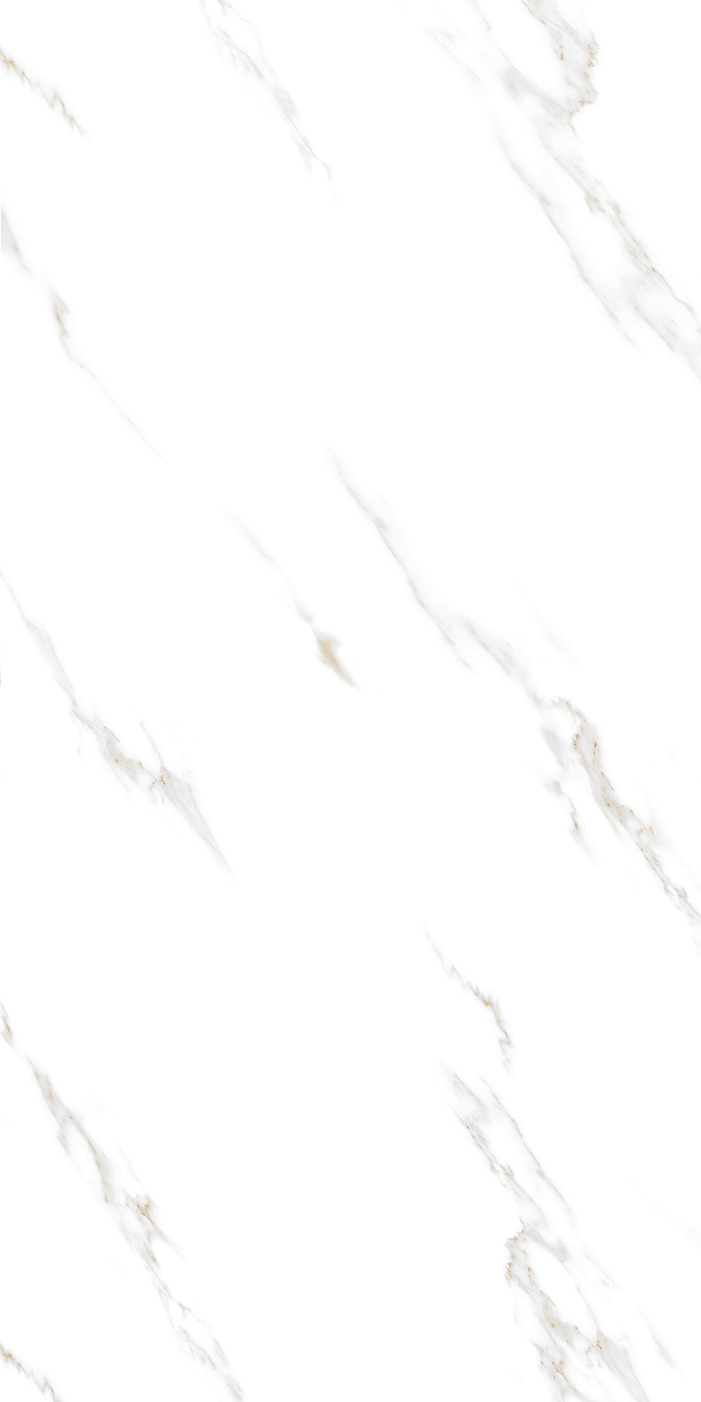 Luxurious Calacatta Marble Porcelain Tiles - Bright and Airy Bathroom Design